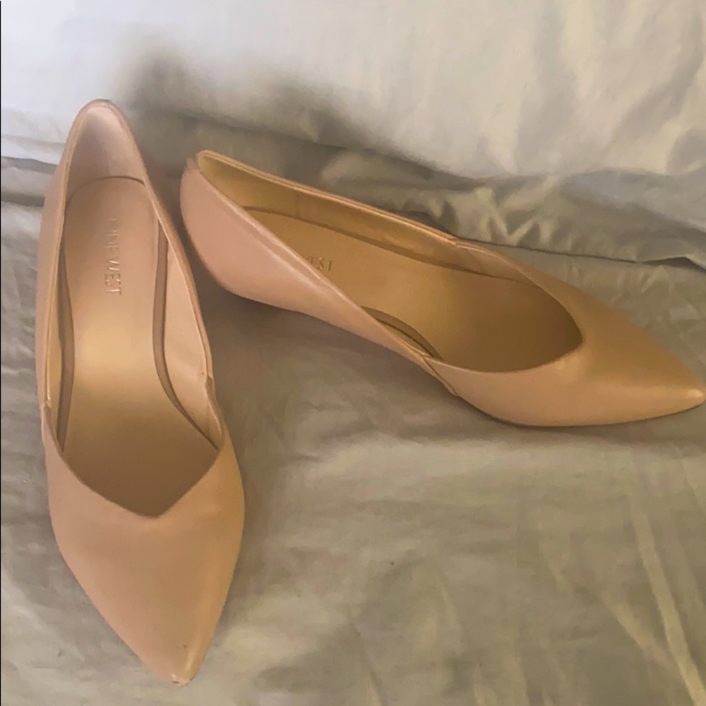 Nine West Wedge leather dress shoes